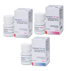 kjøp 70 mg Vyvanse/lisdexamfetamine for ADHD i Norge