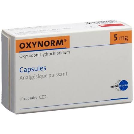 kjøp 20mg Oxynorm kapsler mot kroniske smerter i Norge