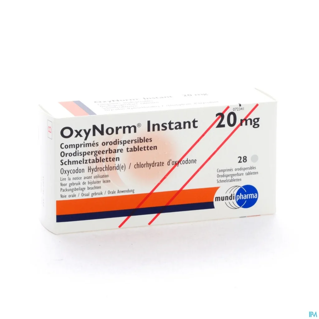 kjøp 20mg Oxynorm kapsler mot kroniske smerter i Norge